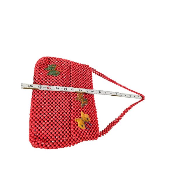 New Wild Fable Beaded Hand Bag Butterfly details Pink - Picture 8 of 12